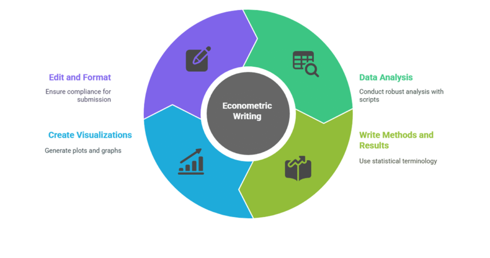 I can help you write a paper in econometrics