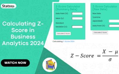 Calculating Z-Score in Business Analytics 2024