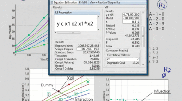 I can help you conduct Multiple Linear Regression and Reporting using EViews