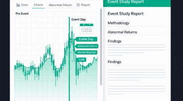 I can help you conduct event study and write report